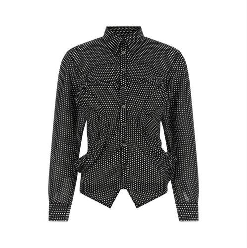 Junya Watanabe 渡边淳弥 女士 SS26 衬衫 波尔卡圆点