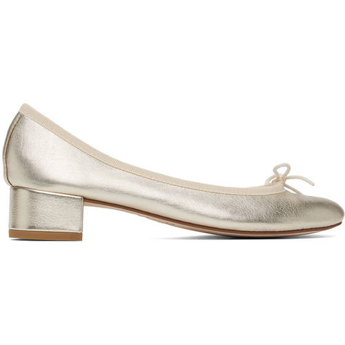 Repetto 丽派朵 女士 高跟鞋 金色 Camille 低跟鞋