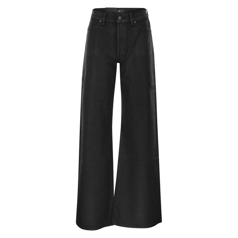 7 For All Mankind 女士 FW25 长裤 LOTTA 高腰喇叭牛仔裤