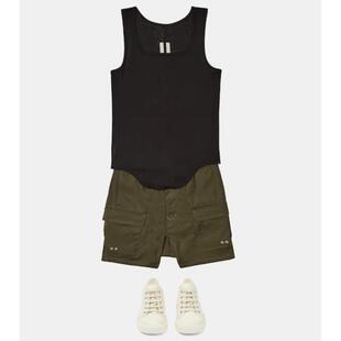 Owens 棉质针织背心上衣童装 瑞克·欧文斯 T恤 男童 Rick