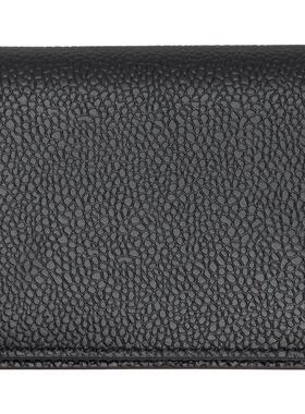 Thom Browne 汤姆·布朗 男士 卡包 黑色 Pebble Grain Double