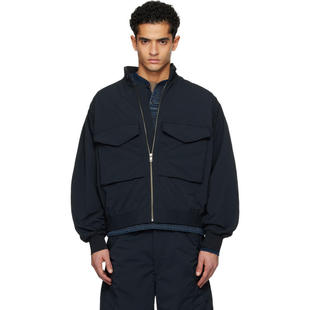nanamica 七海之家 男士 夹克 海军蓝 ALPHADRY Field