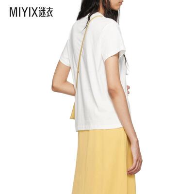 【春夏新品】Studio Nicholson 女款圆领短袖T恤 迷衣时尚