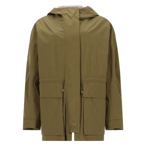 HERNO LAMINAR 女士 SS26 运动外套 CORTO CON CAPPUCCIO 大衣