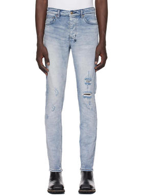 Ksubi 男士 牛仔长裤 蓝色 Chitch Philly 牛仔裤