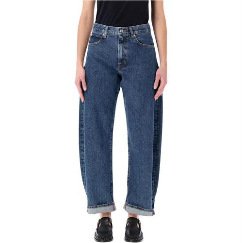 FRAME 女士 SS26 牛仔长裤 BUBBLE 高腰牛仔裤