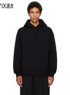 Y’s For Men 男款黑色印花连帽衫 迷衣时尚