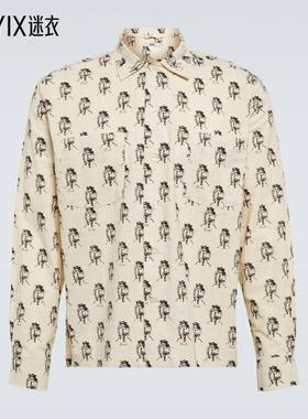 Bode  男 Jumping Jockey 印花棉质衬衫 迷衣时尚