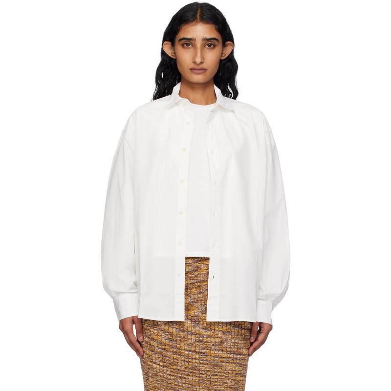 Baserange 女士 衬衫 白色 Claude