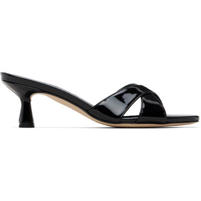 Aeyde 女士 凉鞋 黑色 Vero Patent Leather Mule