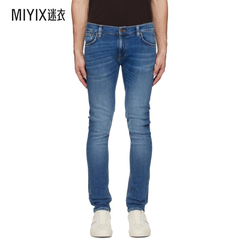 Nudie Jeans男士蓝色 Tight Terry 牛仔裤 迷衣时尚