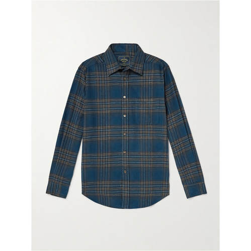PORTUGUESE FLANNEL 男士 SS26 衬衫 Bossa 格纹有机棉