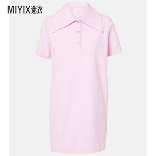 女款 式 Patou 徽标棉质Polo衫 连衣裙 迷衣时尚