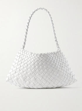 Dragon Diffusion 女士 单肩包 Rosanna 迷你编织皮革手提包