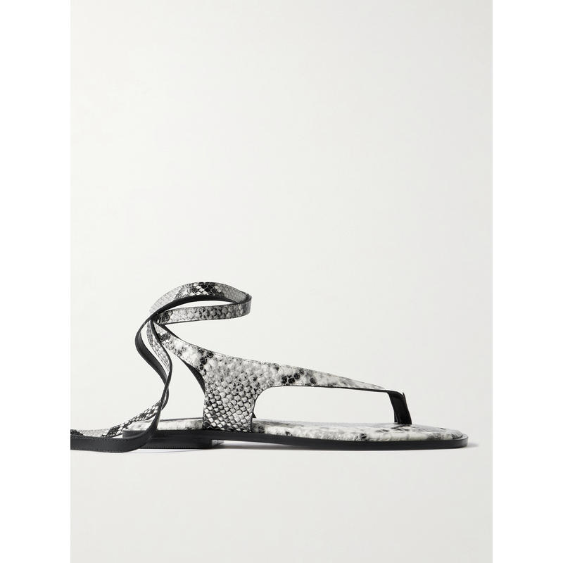 A EMERY 女士 凉拖 Heidi 蛇皮质感凉鞋