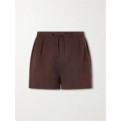 Faithfull the Brand 女士 FW26 短裤 Mesa TENCEL™ 亚麻混纺