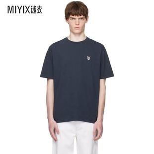 Head 海軍藍(lán) Maison Fox 迷衣 Comfort 男款 Kitsuné Patch 恤