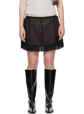 Paloma Wool 女士 迷你裙 黑色 Cliff 短裙