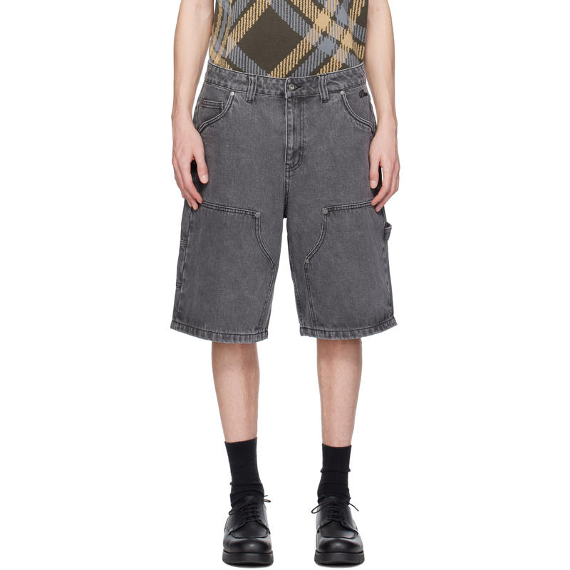 Dime MTL 男士 牛仔短裤 灰色 Carpenter 牛仔短裤