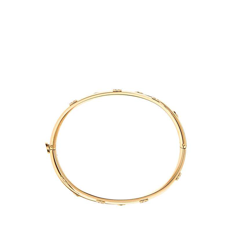 Tory Burch 汤丽柏琦 女士 FW26 手链 标志双圈手镯