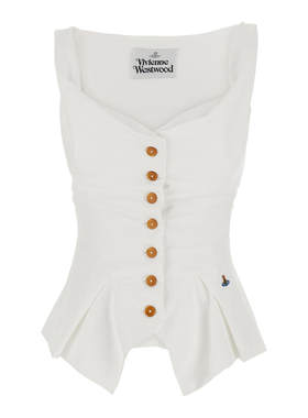 Vivienne Westwood 西太后 女士 FW26 背心 白色 Monday 马甲