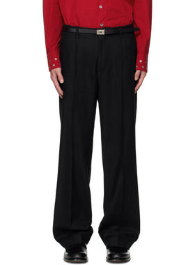 Our Legacy 男士 长裤 黑色 Borrowed