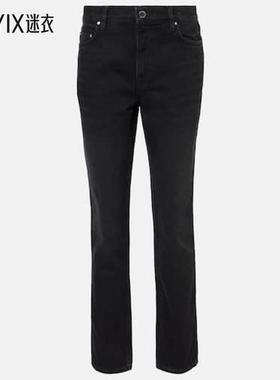 Totême 女款低腰锥形牛仔裤 迷衣时尚