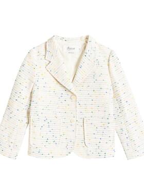 Bonpoint 中性（儿童） 夹克 Tomas 棉混纺花呢童装