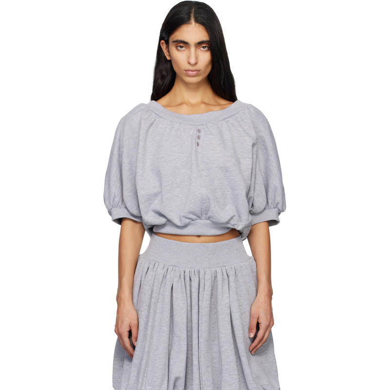 Renaissance Renaissance 女士 T恤 灰色 Amelia Sweat 上装