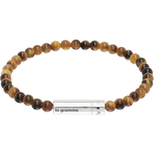 Le Gramme 男士 手链 le 11g Tiger Eye Beads