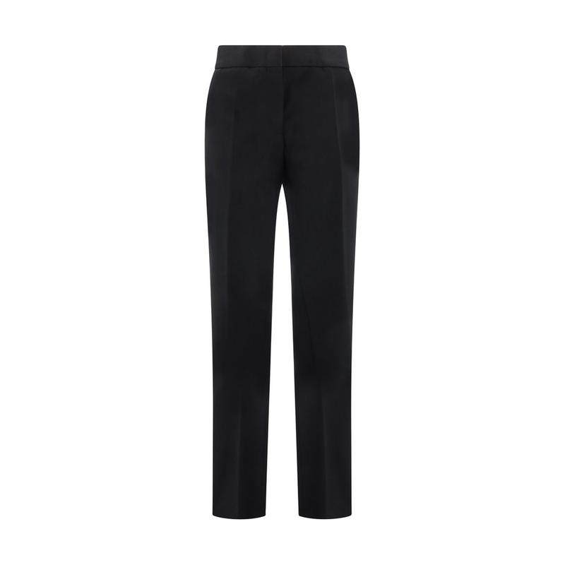 Jil Sander 女士 SS25 长裤 徽标休闲裤