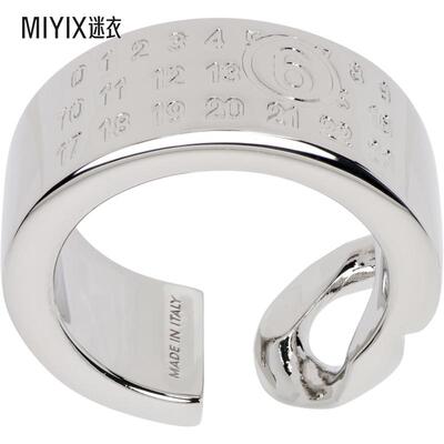 MM6 Maison Margiela 男款Minimal Numeric 戒指