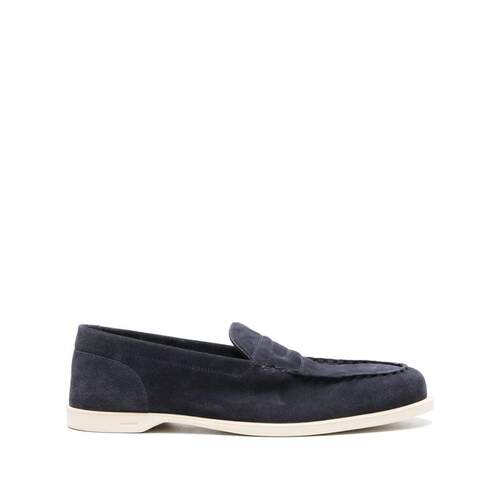John Lobb 男士 SS26 凉鞋 PACE 绒面革皮质乐福鞋