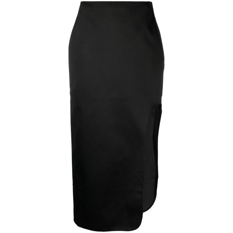 By Malene Birger 女士 FW23 中长裙 Wick 丝硬缎中长半身裙