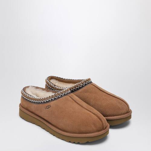 UGG Australia 女士 FW26 凉鞋 TASMAN EATHER 栗色便鞋