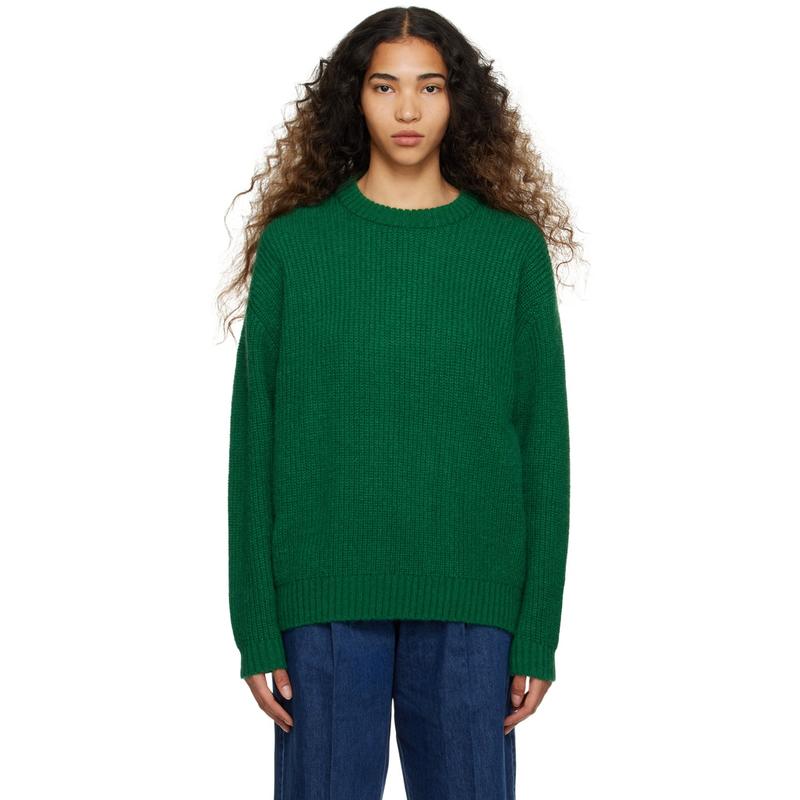YMC 女士 毛衣 绿色 Undertones 毛衣