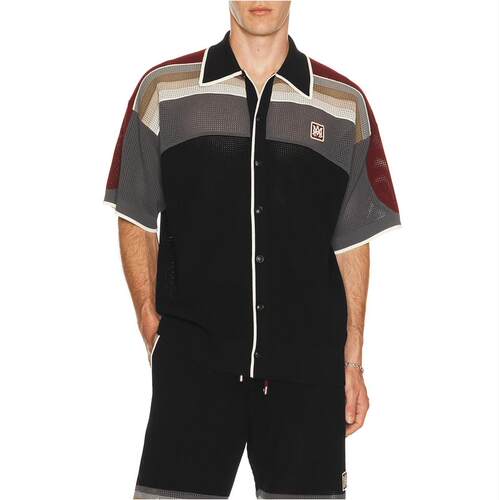 Amiri 埃米尔 男士 SS26 衬衫 MA 运动网眼