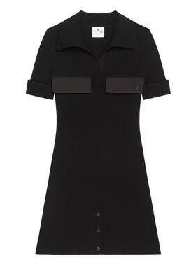 Courrèges 古未界 女士 SS26 中长连衣裙 Courrèges 黑色连衣裙