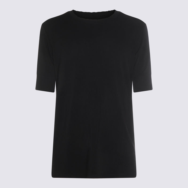 thom/krom 男士 FW25 T恤 Thom Krom and Polos T恤黑色T恤