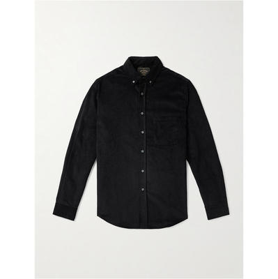 PORTUGUESE FLANNEL 男士 衬衫 Lobo 2.0 领尖带扣式棉质灯芯绒