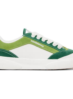 Casablanca 女士 运动鞋 白色  绿色 Del Mar 运动鞋