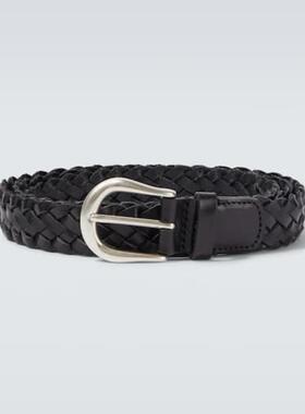 Studio Nicholson 男士 腰带 x Aaron Levine 编织皮带腰带