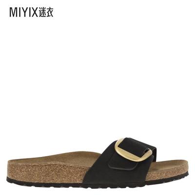 【春夏新品】Birkenstock勃肯 女款MADRID BIG 搭扣平底凉鞋 迷衣
