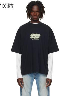 Vetements 男款黑色 DVD Regular T 恤 迷衣时尚