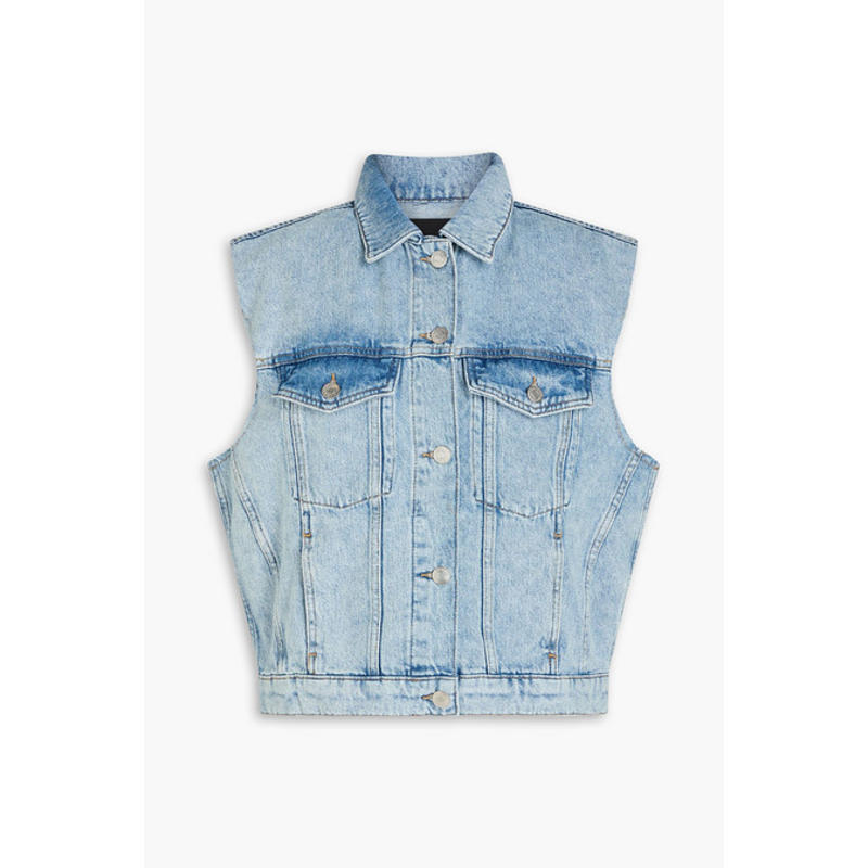 Maje 女士 马甲 牛仔背心