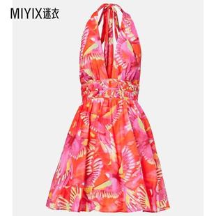 迷衣时尚 FARM 印花棉质迷你连衣裙 Rio 女款