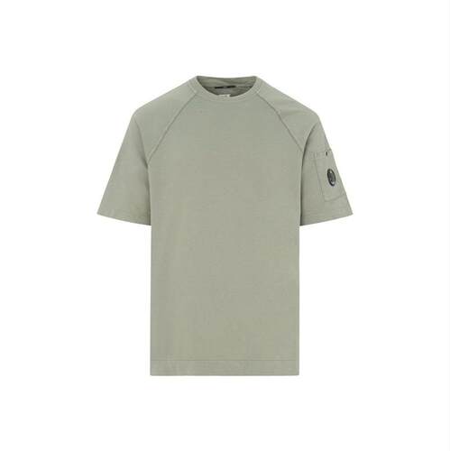 C.P. Company 男士 SS26 T恤 C.P. 公司镜头细节圆领