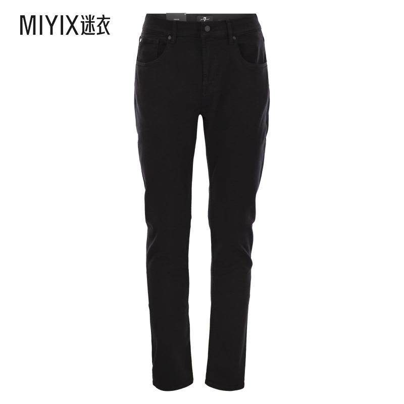 7 For All Mankind 男款medium-waisted 修身锥形紧身裤 迷衣时尚