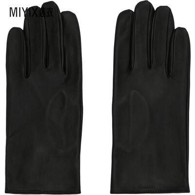 Ernest W. Baker 男款黑色手套 迷衣时尚