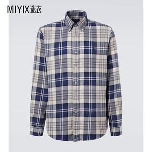 Ralph 男款 Polo Lauren拉夫劳伦 格子棉质衬衫 迷衣时尚